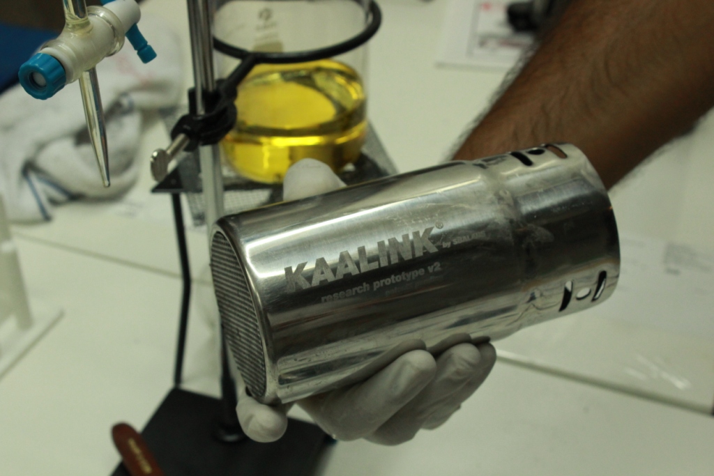 Kaalink DG set prototype for capturing PM2.5 from stacks